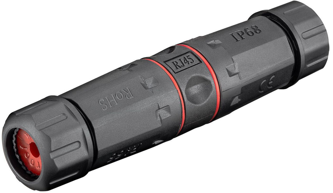 Image of Microconnect KON525 wire connector RJ-45 Black