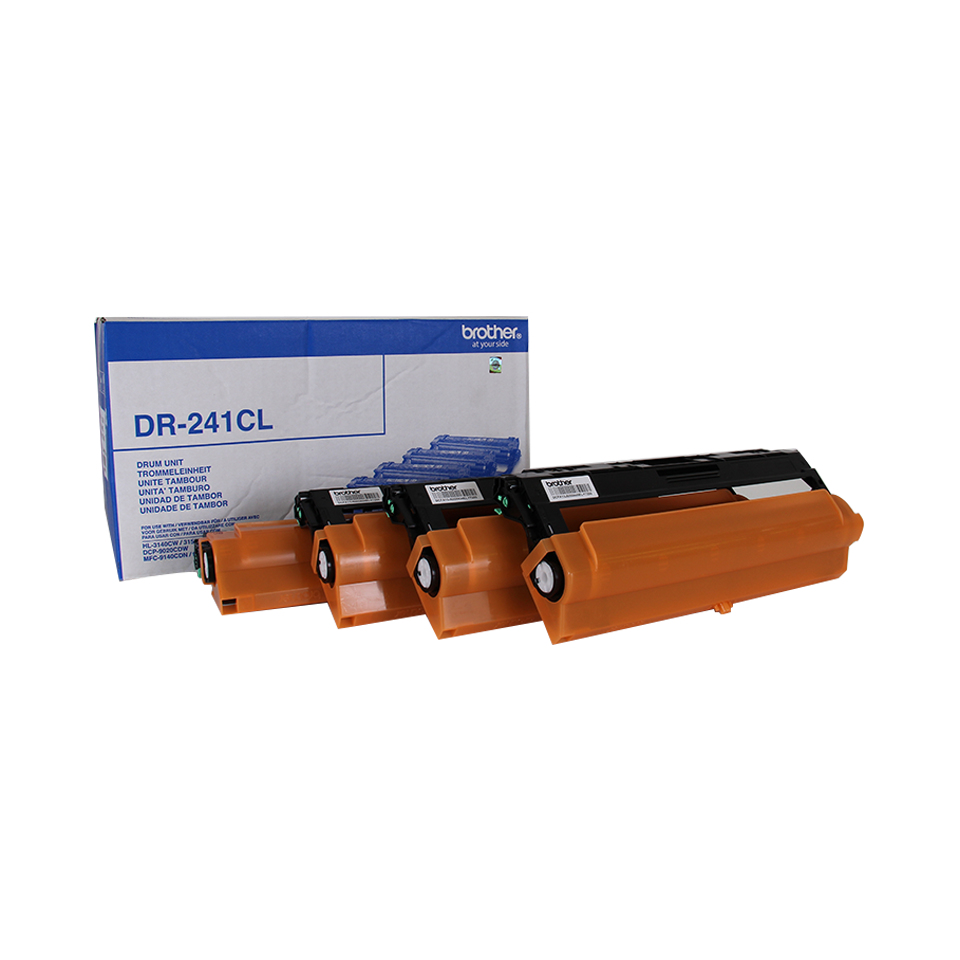 Image of Brother DR-241CL Drum kit Bk,C,M,Y, 4x15K pages Pack=4 for Brother...