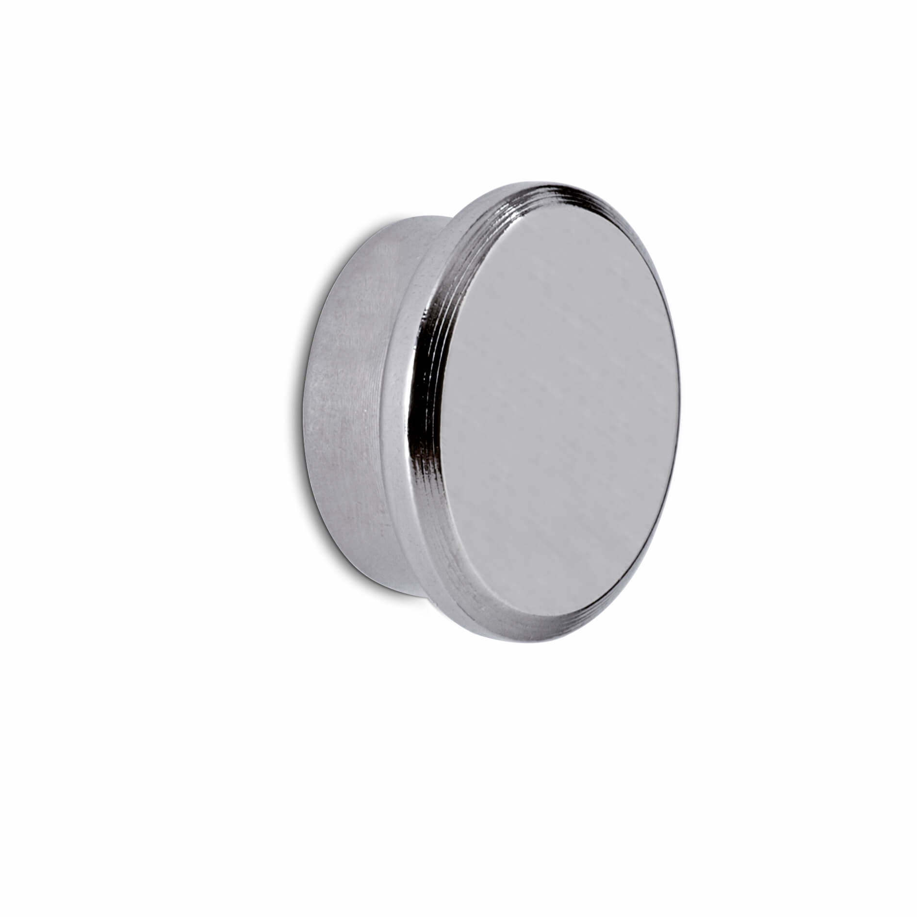 EU Product - Neodym-Kraftmagnet,  22 mm , 8 kg, hellsilber thumbnail