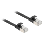 DeLOCK 81165 netwerkkabel Zwart 2 m Cat6a U/FTP (STP)