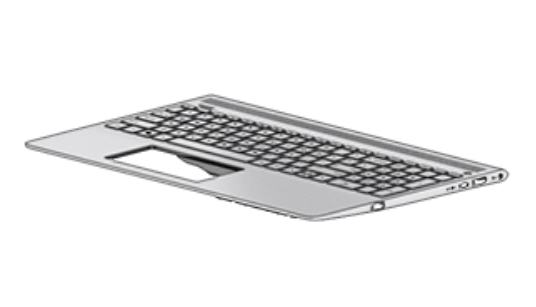 HP L01924-A41 notebook spare part Housing base + keyboard