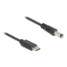 DeLOCK USB Type-C Power Cable to DC 5.5 x 2.1 mm male 1 m