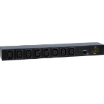 Inter-Tech M-1681 power distribution unit (PDU) 8 AC outlet(s) Black