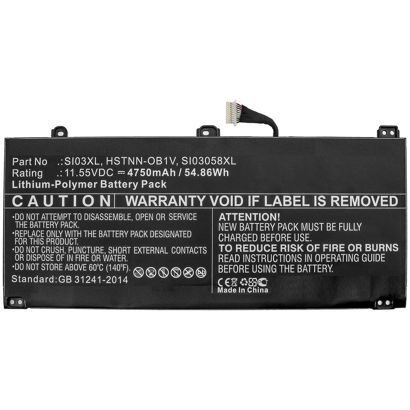 Image of CoreParts MBXHP-BA0273 notebook spare part Battery