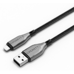Cygnett CY4658PCCAL lightning cable 1 m Black, Grey