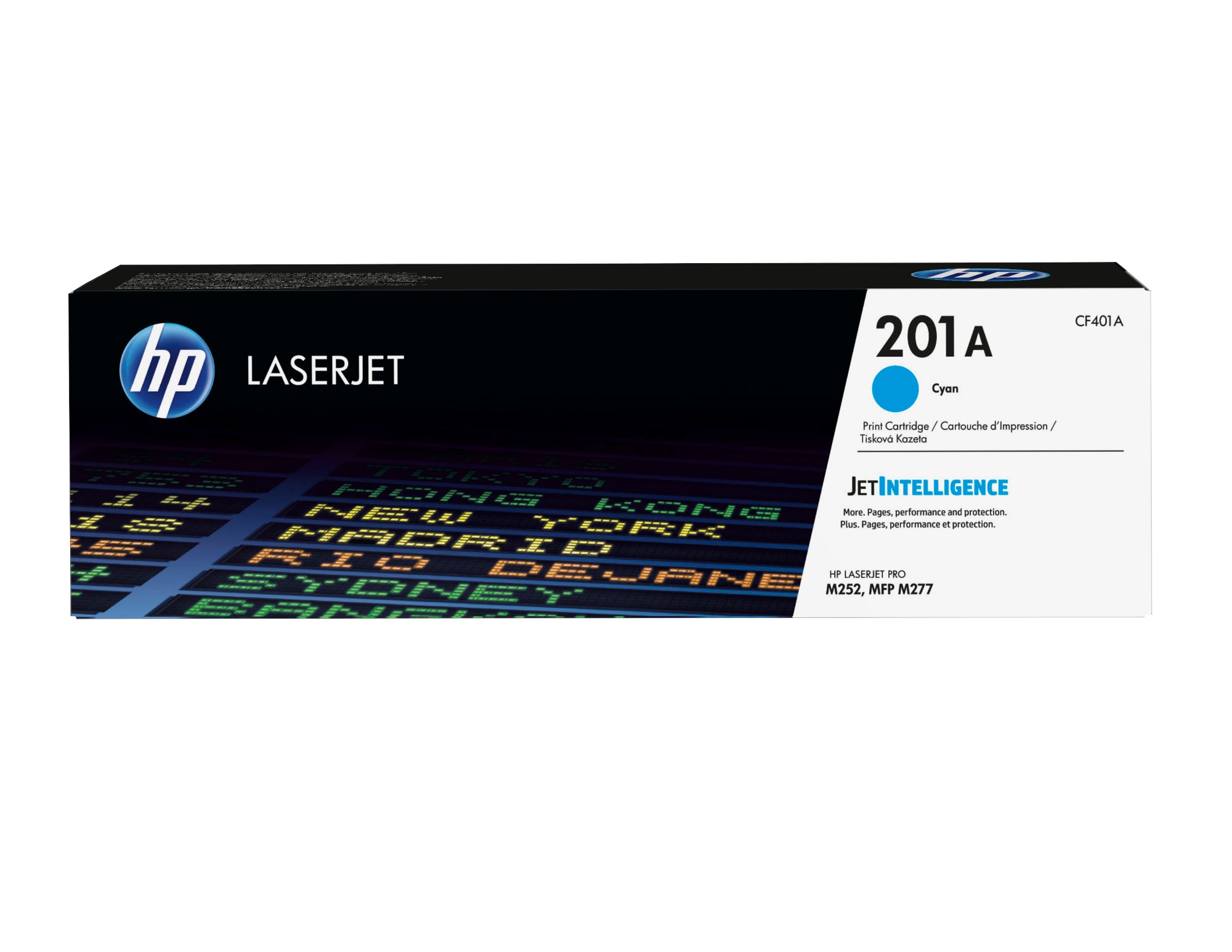 HP CF401A/201A Toner cartridge cyan, 1.33K pages ISO/IEC 19752 for HP Pro M 252