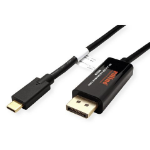 ROLINE 11.04.5958 USB graphics adapter 3840 x 2160 pixels Black