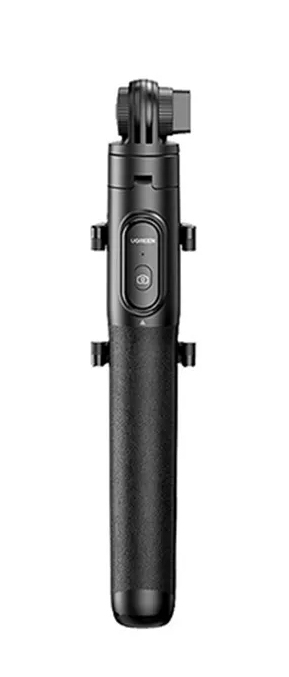 EU Product - Selfie Stick with Tripod and Bluetooth Remote Control 1.6m - Black thumbnail