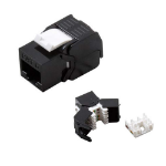 Videk Cat6 Tool-Less Single Keystone UTP RJ45 Socket Module