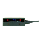 Opticon F-70 I type Vaste streepjescodelezer 1D CCD Zwart