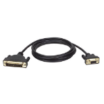 Tripp Lite P404-006 serial cable Black 72" (1.83 m) DB9 DB25
