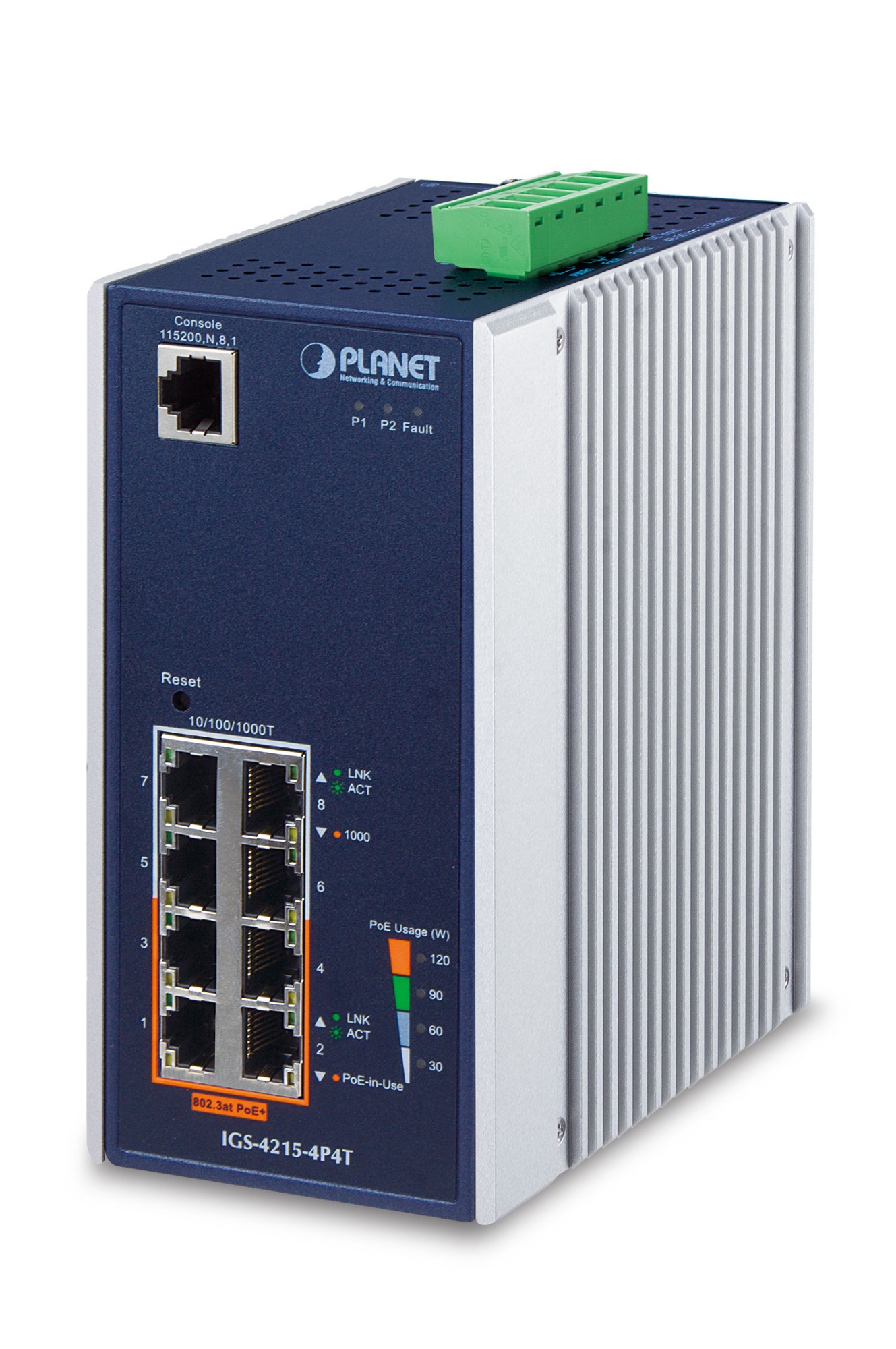 Photos - Switch PLANET IGS-4215-4P4T network  Managed L2/L4 Gigabit Ethernet (10 
