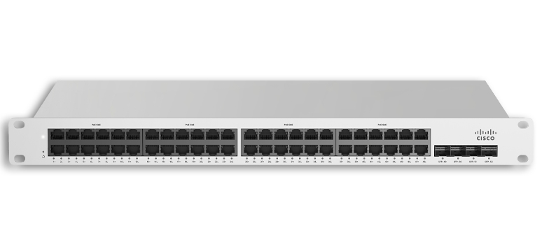 Cisco Meraki MS225-48FP-HW Managed L2 Gigabit Ethernet...