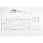 Seal Shield Seal Silk Glow keyboard Universal USB QWERTY US English White