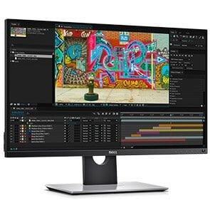 DELL UltraSharp UP2716DA 68.6 cm (27") 2560 x 1440 pixels Quad HD LCD Black