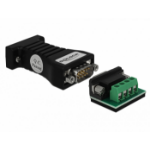 DeLOCK 62919 tussenstuk voor kabels RS-232 RS-485 Zwart
