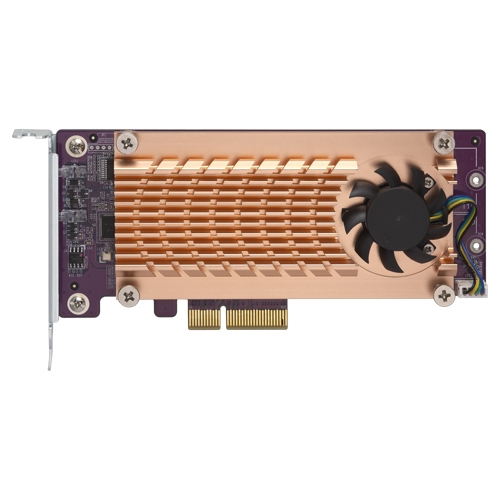 Image of QNAP QM2-2S-220A interface cards/adapter Internal M.2