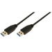 LogiLink CU0038 USB cable 1 m USB 3.2 Gen 1 (3.1 Gen 1) USB A Black