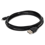 AddOn Networks USB2MICROUSB6 USB cable USB 2.0 72" (1.83 m) USB A Micro-USB B Black