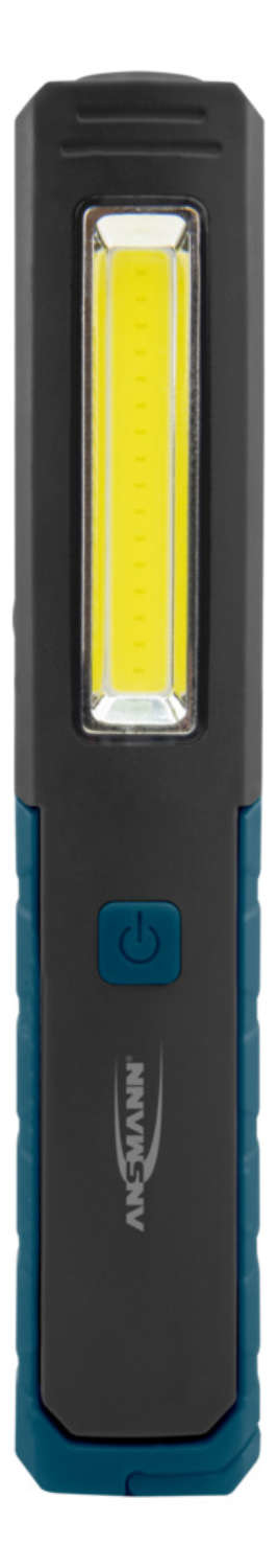 1600-0387 ANSMANN WL210B - Hand-Blinklicht - Schwarz - Blau - IP20 - COB LED - 2 Lampen - 4.5 V