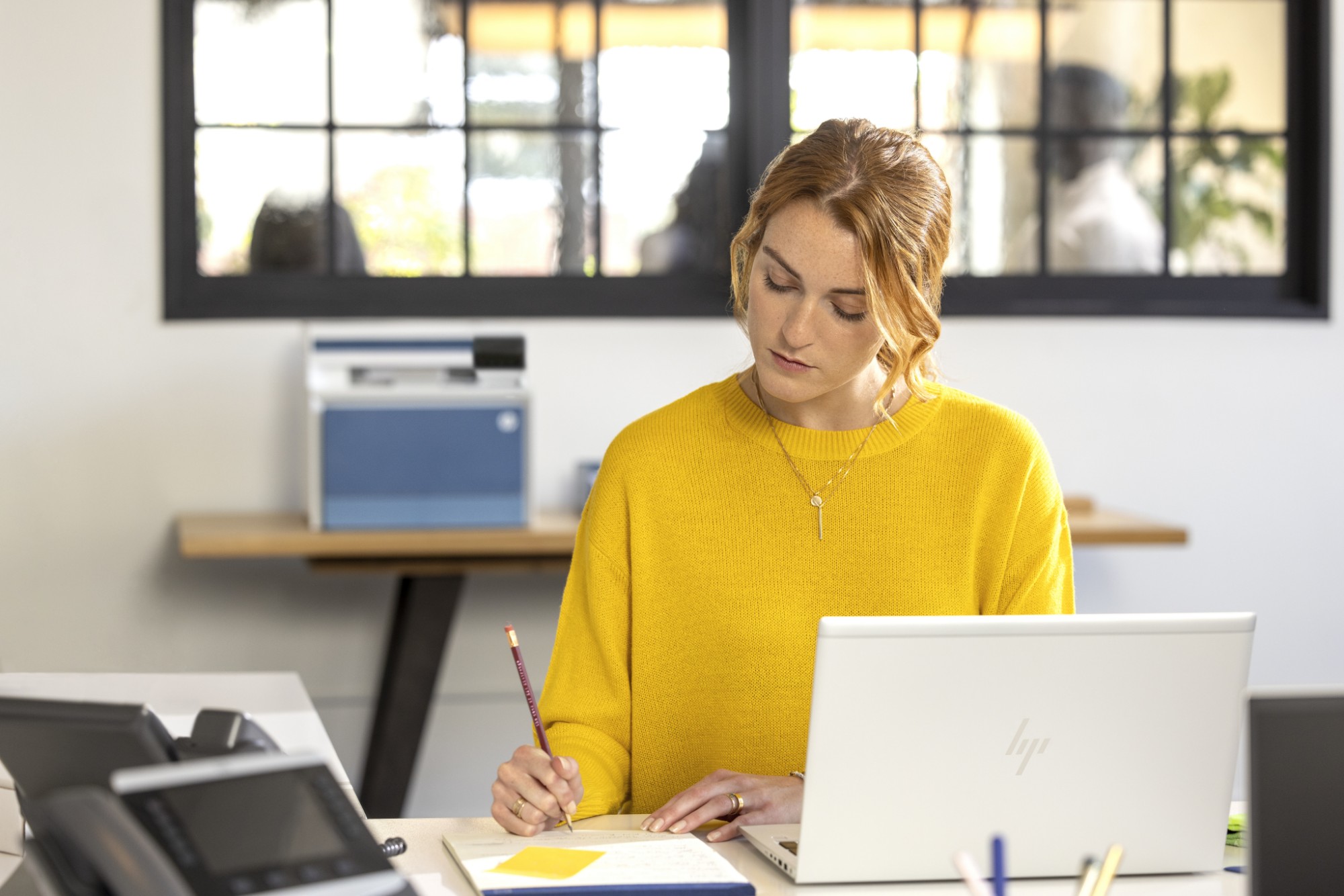 HP Color LaserJet Pro LaserJet Pro 4302fdn Multifunction Color Printer, Ethernet Only; Copier, Scanner