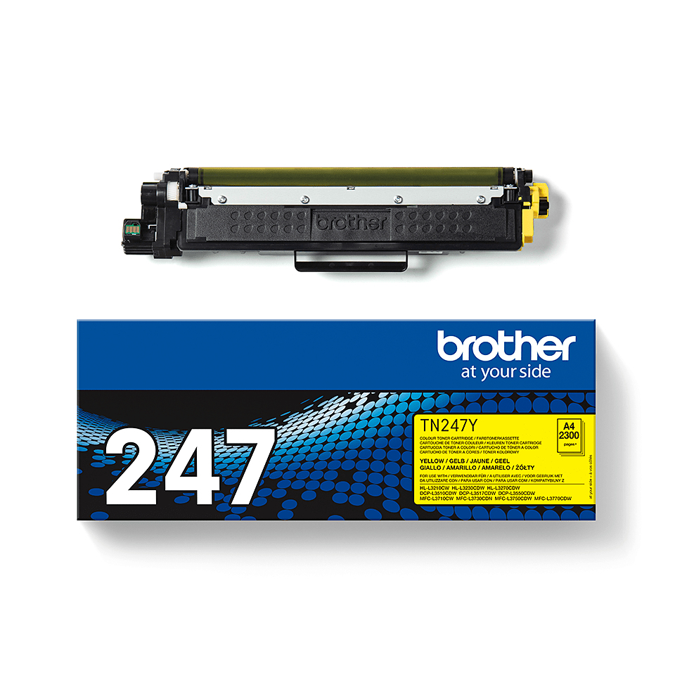 Brother TN-247Y Toner-kit yellow, 2.3K pages ISO/IEC 19752 for Brother HL-L 3210