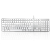 Accuratus KYBAC301-USBCMAC keyboard Universal USB QWERTY UK International White