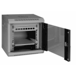 Eurocase GMC3206 6U, Wall mounted cabinet Black