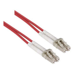 Axiom AXG96874R InfiniBand/fibre optic cable 19.7" (0.5 m) LC OFNR Red