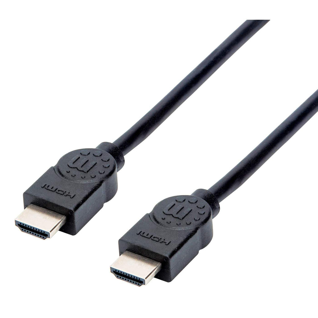 Image of Manhattan HDMI Cable, 4K@30Hz (High Speed), 1.5m, Male to Male,...
