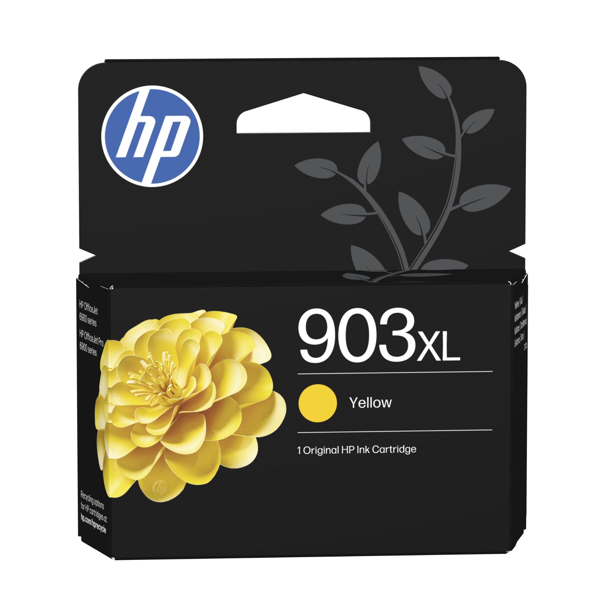 HP T6M11AE/903XL Ink cartridge yellow high-capacity, 750 pages 8.5ml for HP OfficeJet Pro 6860/6950