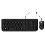 Incase Designed by Microsoft Wired Desktop 600 keyboard Mouse included Universal USB QWERTY UK English Black