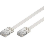 Deltaco TP-61V-FL networking cable White 1 m Cat6