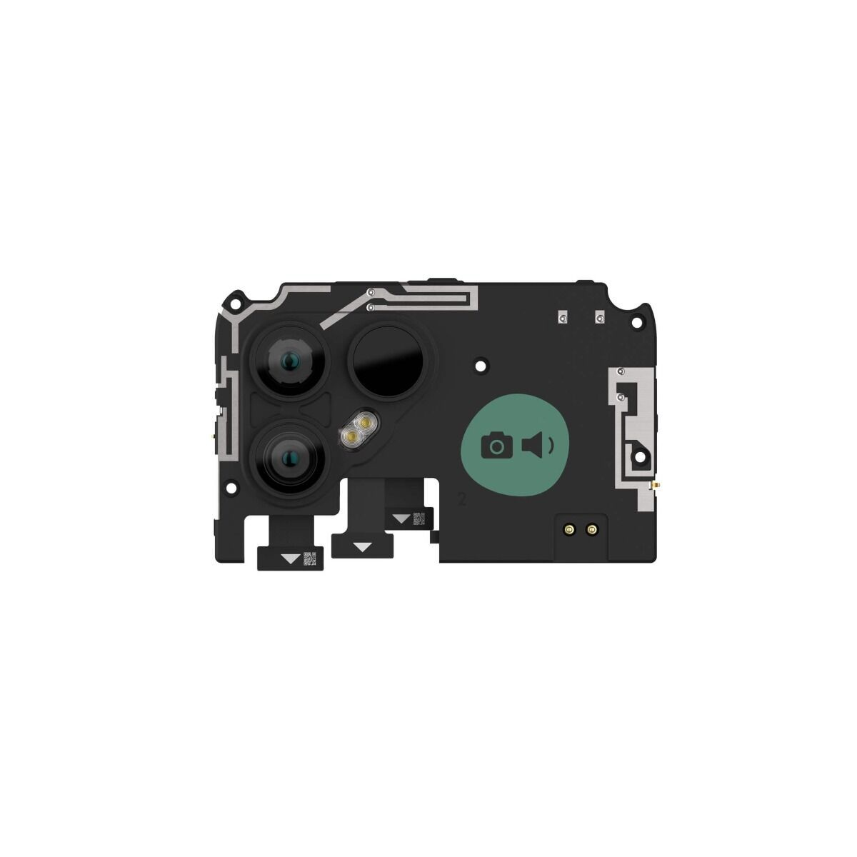 Image of Fairphone F4CAMR-1ZW-WW1 mobile phone spare part Rear camera...