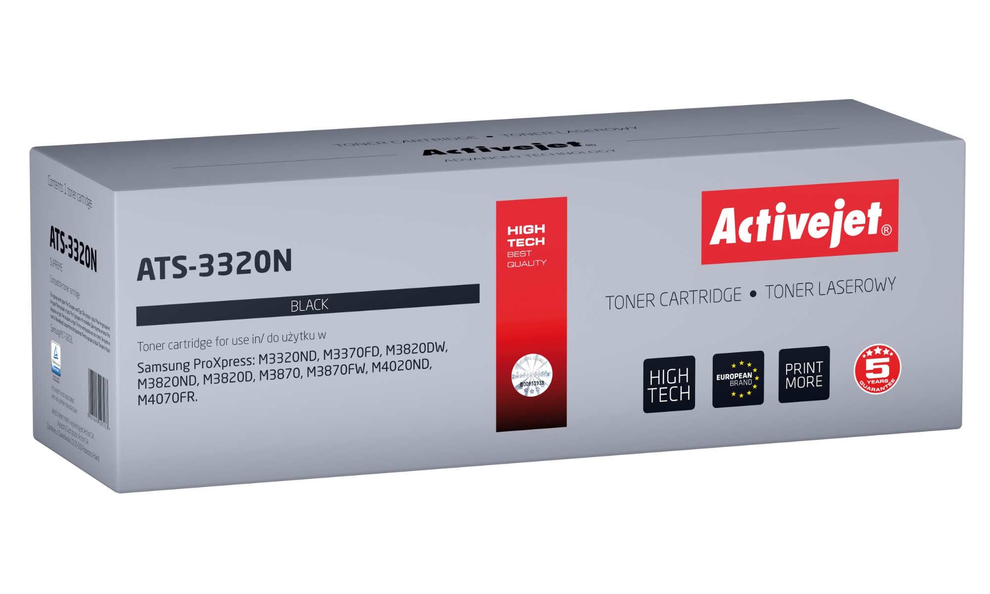 Activejet ATS-3320N toner (replacement for Samsung MLT-D203L; Supreme; 5000 pages; black)