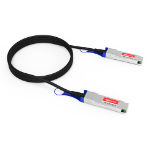 Accortec MCP1650-V00AE30-ACC InfiniBand/fibre optic cable 19.7" (0.5 m) QSFP56 Black