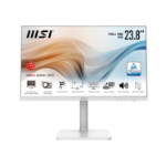 MSI Modern MD241PW 60,5 cm (23.8") 1920 x 1080 pixels Full HD LCD Blanc