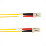 Black Box FOLZH62-008M-LCLC-YL InfiniBand/fibre optic cable 8 m 2x LC OM1 Geel