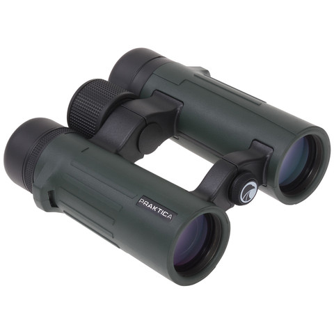 UK Stock Praktica Pioneer 10x34mm Waterproof Binoculars Green 