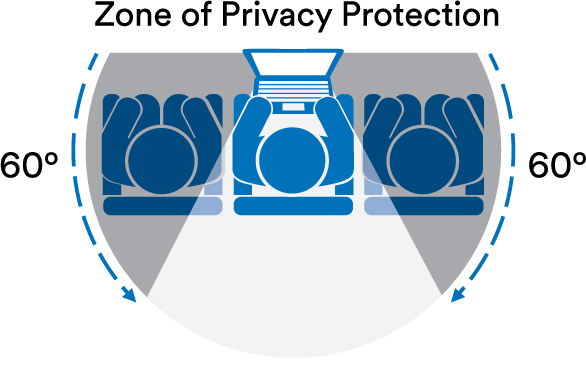 3M Privacy Filter for 24in Monitor, 16:9, PF240W9B