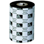 Zebra 5555 Wax/Resin thermal ribbon 2913.4" (74 m) Black