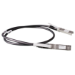 HPE Aruba Networking Networking X240 10G SFP+ SFP+ 1.2m DAC Cable InfiniBand och fiberoptisk kabel 1,2 m Svart