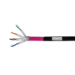 LogiLink CPV0082 networking cable Black, Pink 100 m Cat7