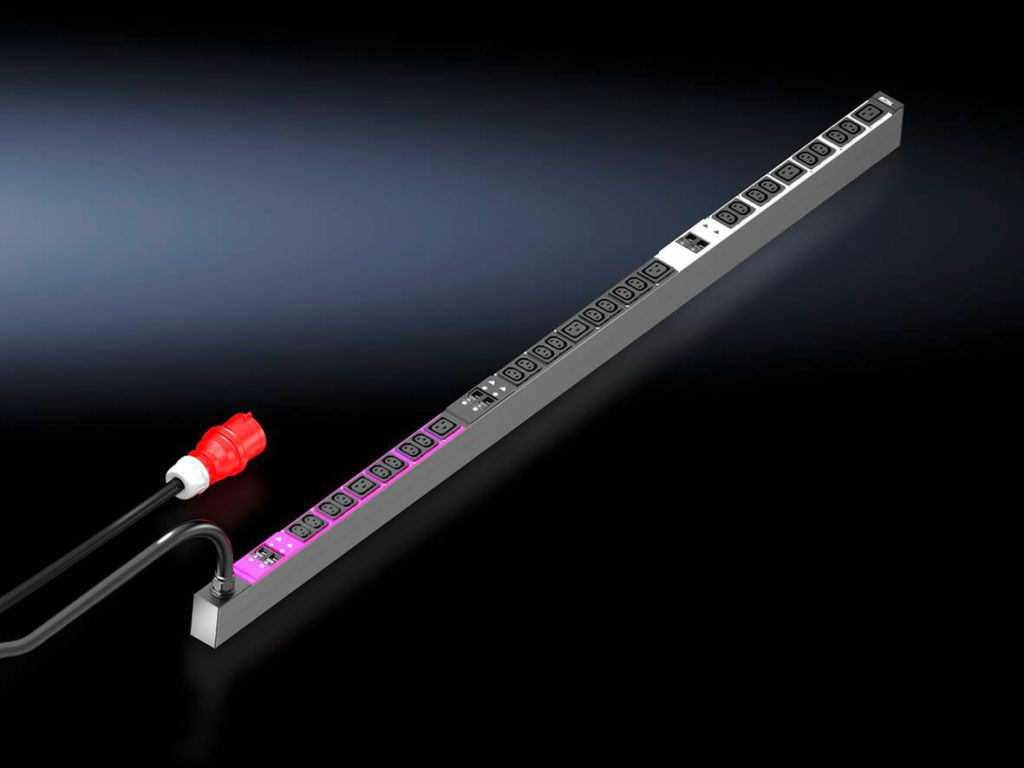 EU Product - PDU basic 32A/3P CEE 24xC13+6xC19 (Speditionsversand)