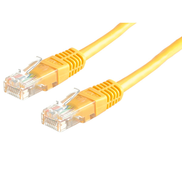 Value UTP Patch Cord Cat.6, yellow 2 m