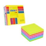 CTS UP Repositionable Cube 76x76mm Neon and Pastel (1)