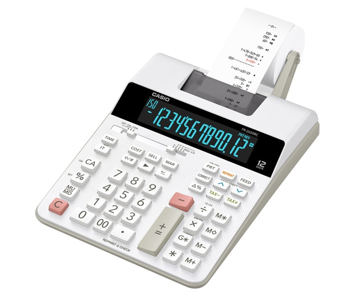 Image of Casio FR-2650RC calculator Desktop Printing Black, White