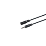 Microconnect AUDLR15 audio cable 15 m 3.5mm Black