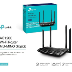 TP-LINK Archer C6 wireless router Fast Ethernet Dual-band (2.4 GHz / 5 GHz)