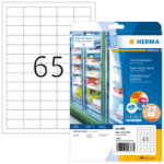 HERMA Deep-freeze labels A4 38.1x21.2 mm white paper matt 1625 pcs.